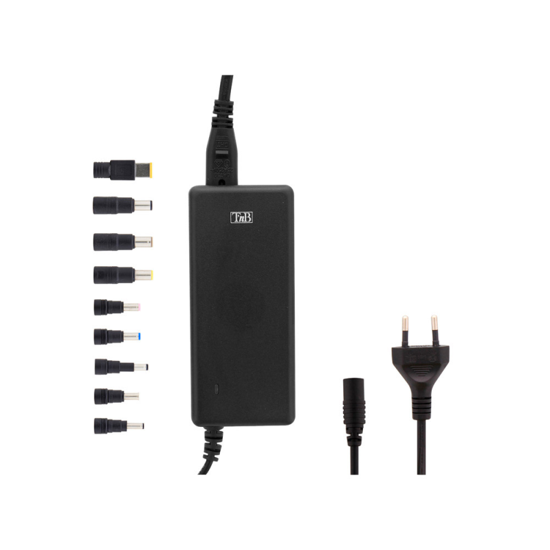 Cargador para portatil tnb usb-c 90w con 9 adaptadores
