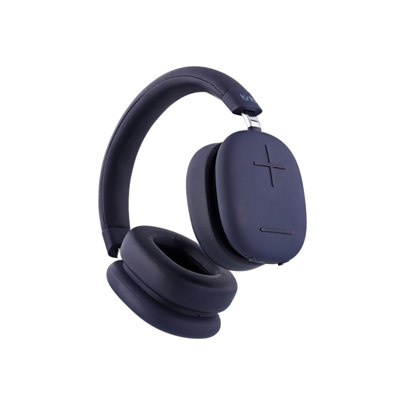 Auriculares tnb bounce max diadema inalambrico bluetooth con microfono color azul marino
