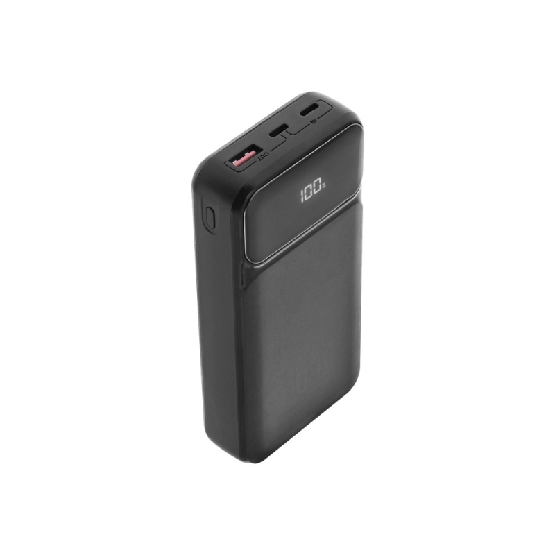 Bateria externa tnb 20000 mah para portatiles 65 w usb-c + 2xusb-a color negro
