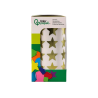 Gomets liderpapel autoadhesivo estrellas doradas 20 mm 1500 unidades en caja de carton
