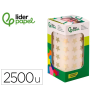 Gomets liderpapel autoadhesivo estrellas doradas surtidas 2500 unidades en caja de carton