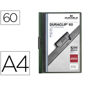 Carpeta duraclip dossier...