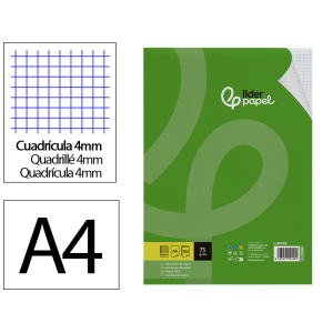 Recambio liderpapel a4 100...