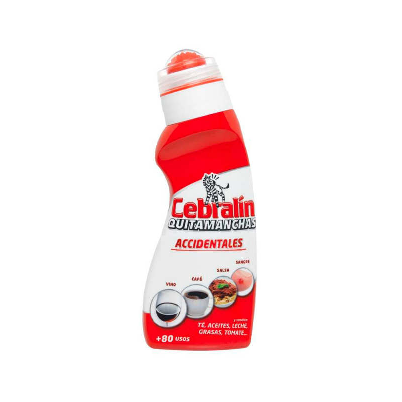 Quitamanchas cebralin accidentales + 80 usos bote de 150 ml