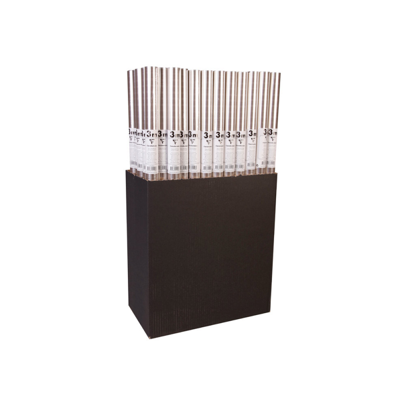 Papel de regalo film transparente rollo 3x0,70