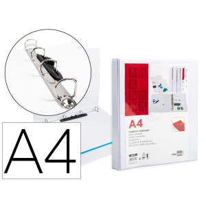 Carpeta canguro 4 anillas...