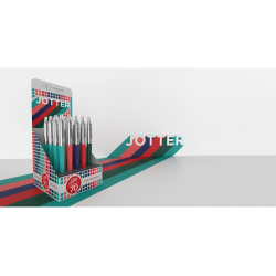 Boligrafo parker jotter original 70 aniversario expositor de 20 unidades colores surtidos