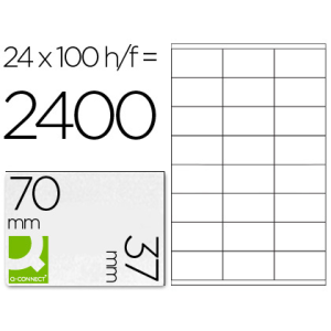 Etiqueta adhesiva q-connect...