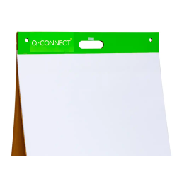 Bloc congreso q-connect liso autoadhesivo sobremesa 508x584 mm 20 hojas papel blanco de 75g/m2 fsc