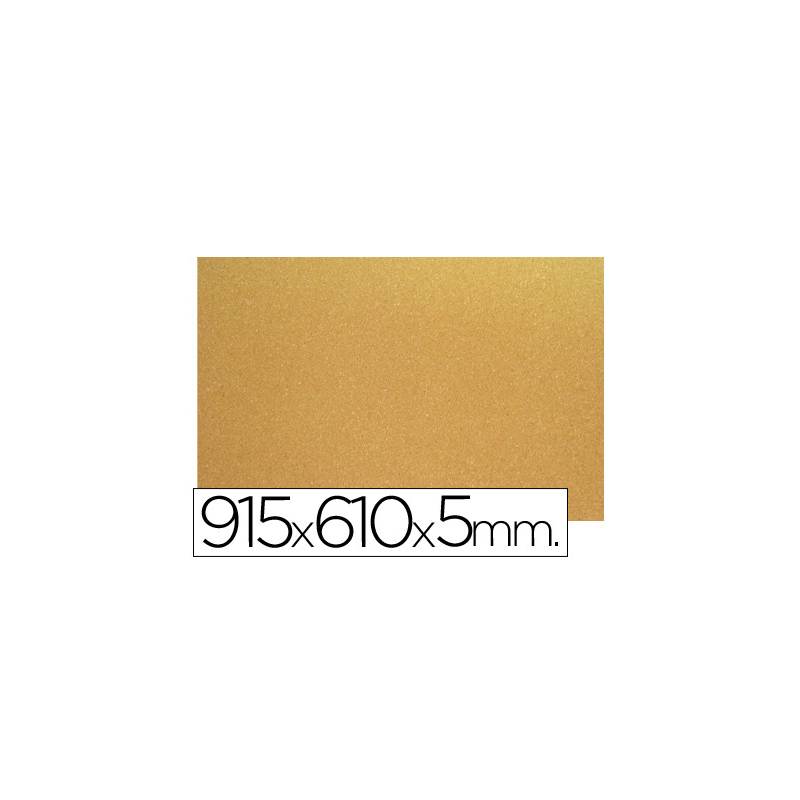 Corcho 91,5x61 cm grosor 5 mm unidad