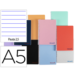 Cuaderno espiral liderpapel...