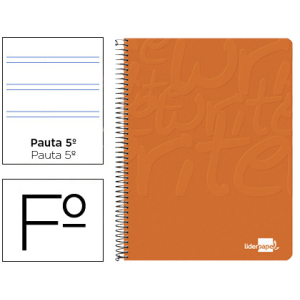 Cuaderno espiral liderpapel...