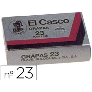 Grapas el casco nº23 caja...