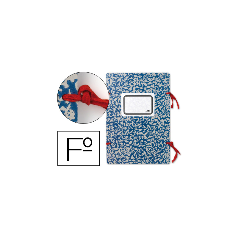 Carpeta legajos liderpapel folio carton