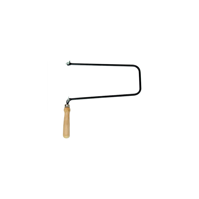 Arco de segueta pequeño 130x150 mm de calado mango de madera