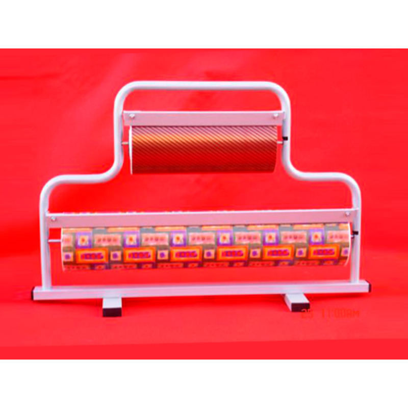Portarrollo metal mostrador corta papel para bobinas de 62-31 cm