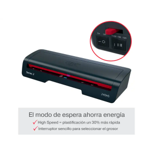 Plastificadora gbc 240hs din a3 color negro