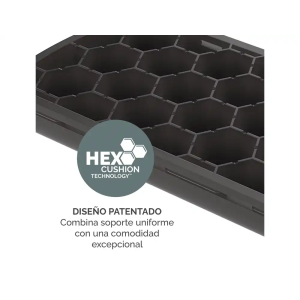 Reposamuñecas fellowes para teclado breyta negro 480x70x25 mm