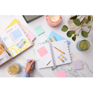 Banderitas separadoras rigidas dispensador post-it index strong 686-3 coast 25,4x38.1 mm pack de 36