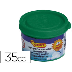 Tempera jovi 35 ml verde...