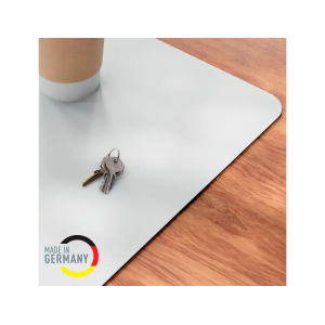 Alfombrilla de escritorio leitz piel reciclada color gris claro 700x360 mm