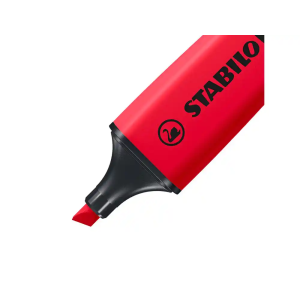 Rotulador stabilo boss fluorescente 70 rojo real