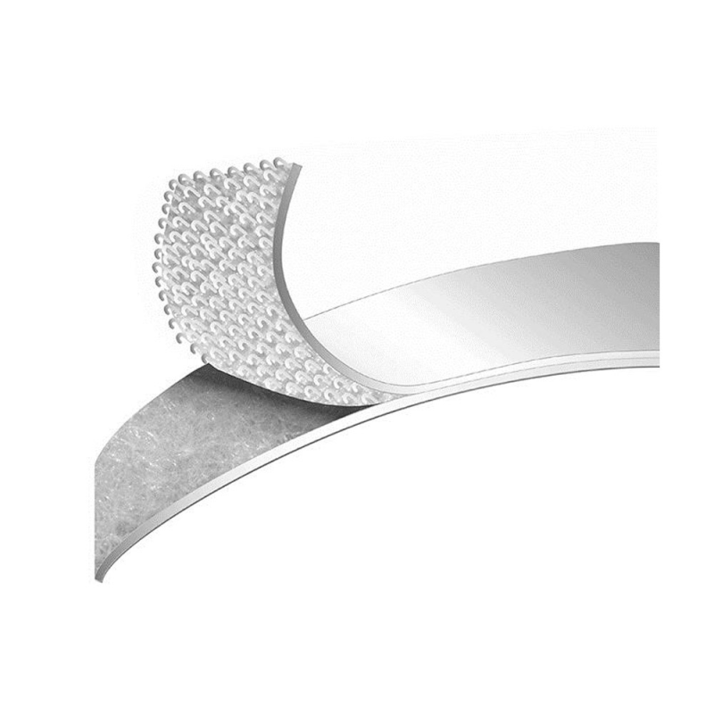 Cinta de cierre adhesiva plico velcro blanco macho 50 mm x 25 m