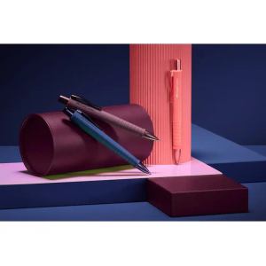 Boligrafo faber castell poly urban edition 25 retractil expositor de 24 unidades colores surtidos