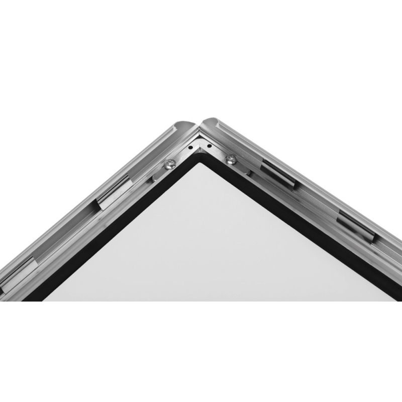 Marco portaanuncios durable outdoor a3 marco aluminio anodizado plata 470x350x12 mm