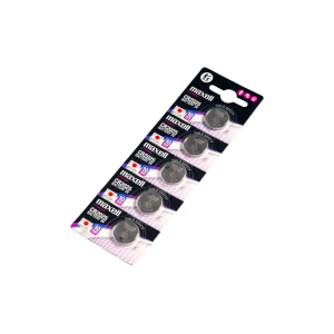 Pila maxell tipo boton litio cr-2025 blister de 5 unidades