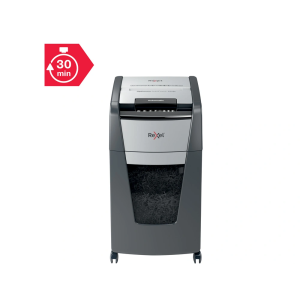 Destructora de documentos rexel optimum auto+ 225m capacidad de corte 225 hojas destruye grapas clips y