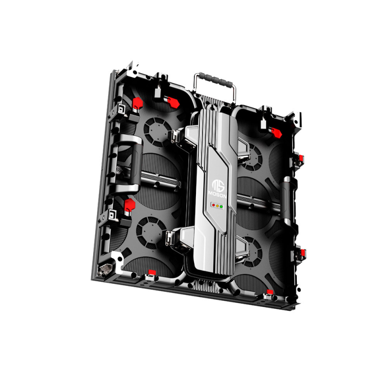 Panel led moson serie me 3,9 mm smd1820 uso exterior 128x128 px 3840 hz ip65/ip54 500x500x85 mm 7 kg