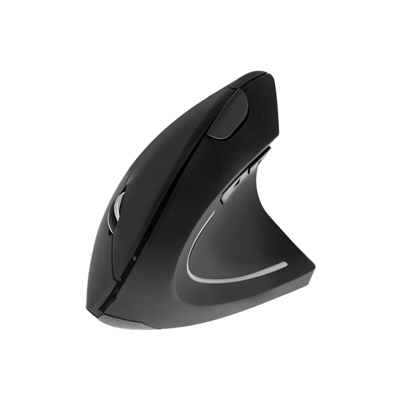 Raton tnb way inalambrico optico vertical 1600 dpi seis botones color negro