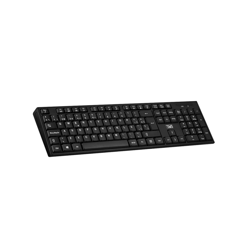 Set teclado + raton tnb bridge inalambrico color negro