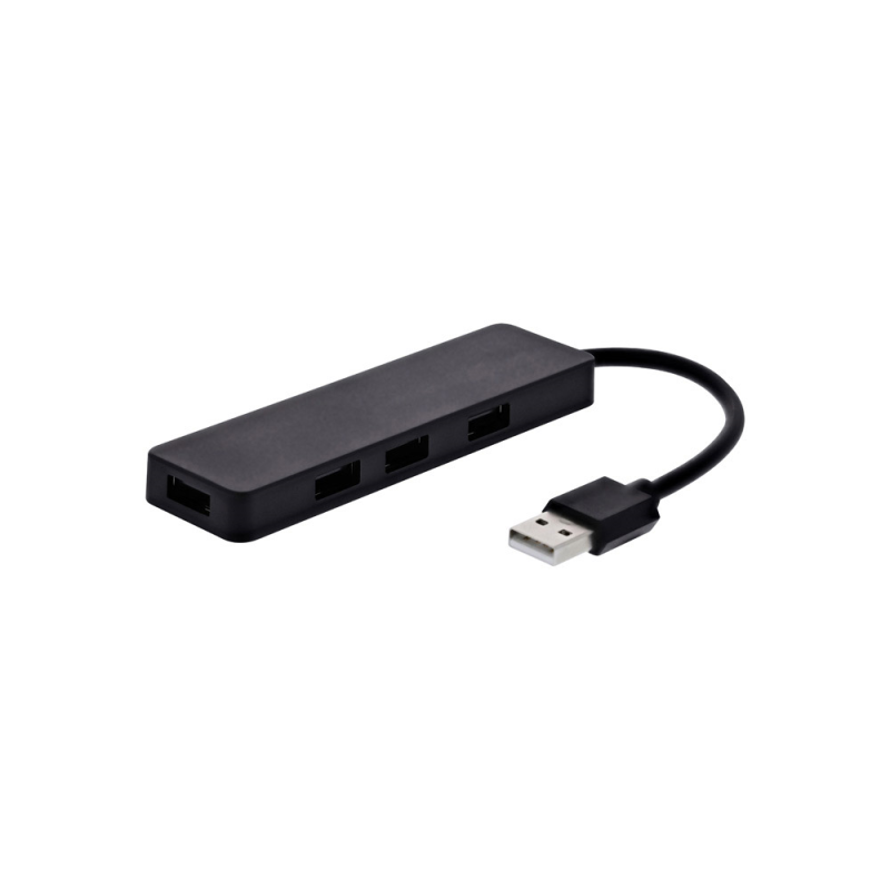 Hub tnb first 4 puertos usb -a 2.0 color negro