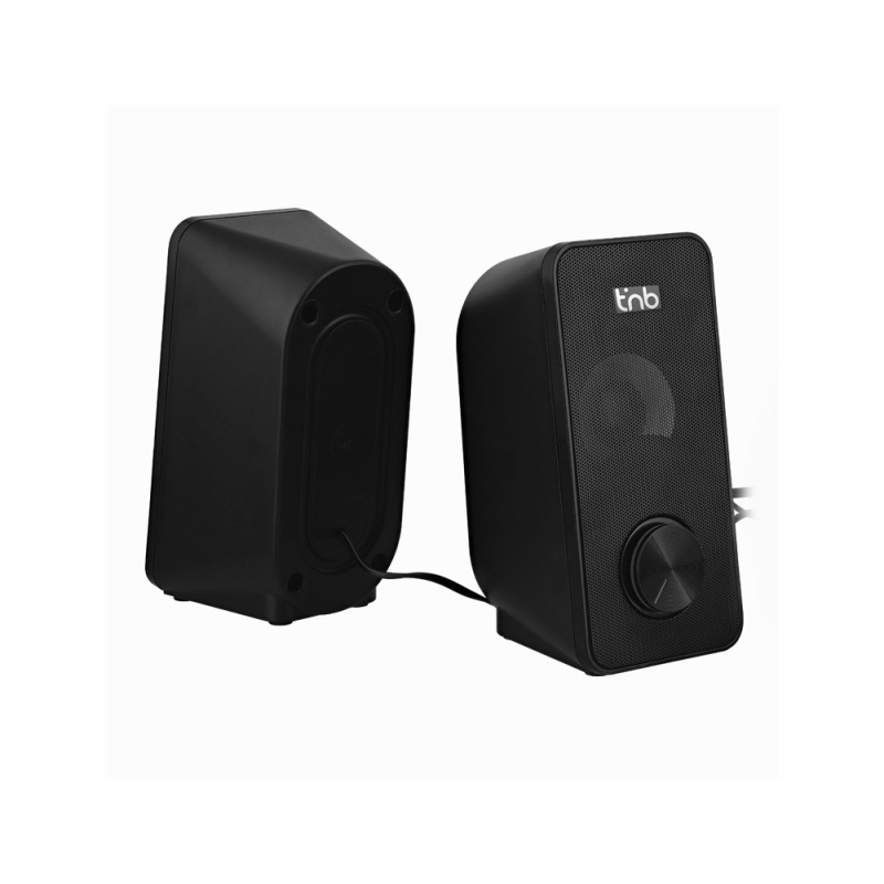 Altavoces tnb 6w usb entrada jack 3,5 mm color negro