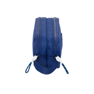 Bolso escolar portatodo safta doble f.c. barcelona navy blue 80x210x60 mm