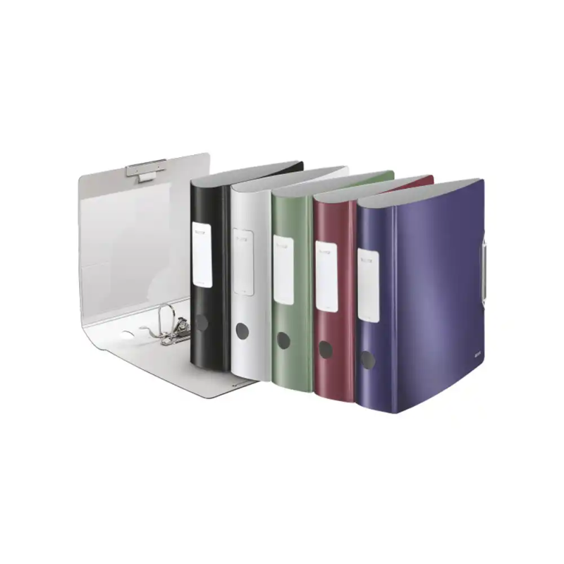 Archivador de palanca leitz active solid polyfoam 180 din a4 lomo 82 mm colores surtidos