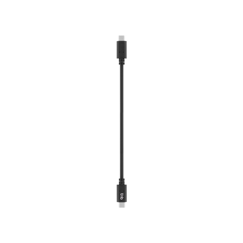 Cable tnb usb-c a usb-c longitud 1 m color negro