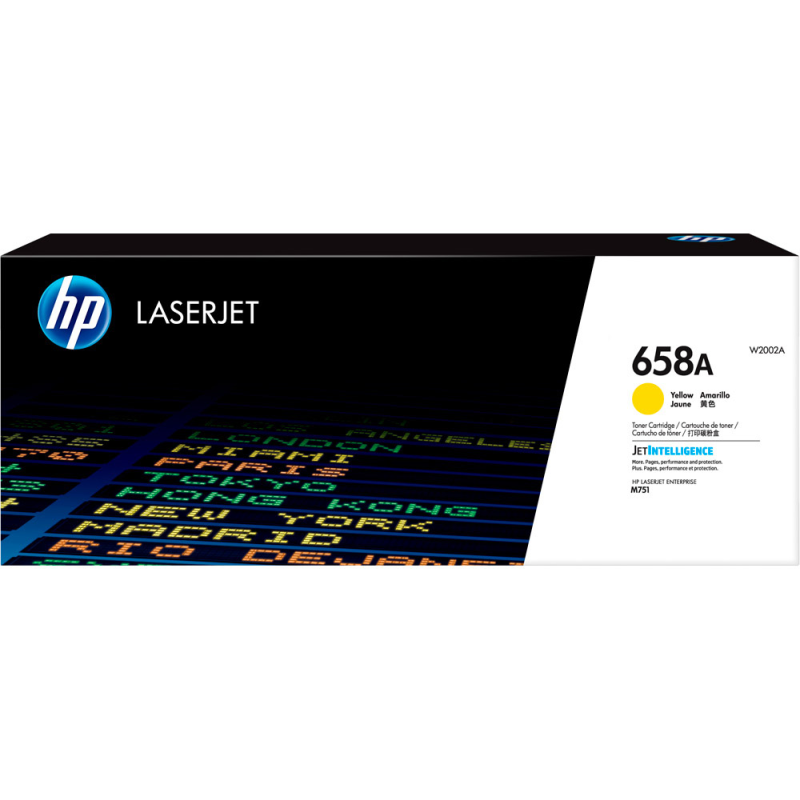 Toner hp 658a enterprise m751 amarillo 6000 paginas