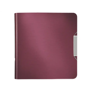 Archivador de palanca leitz active solid polyfoam 180 din a4 lomo 82 mm color rojo granate