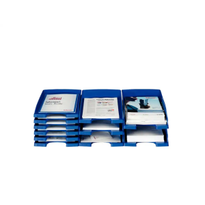 Bandeja sobremesa leitz plus jumbo gran capacidad color rojo 255x103x357 mm