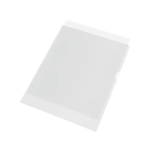 Carpeta dossier uñero esselte din a4 polipropileno reciclado 100 mc piel de naranja transparente caja de