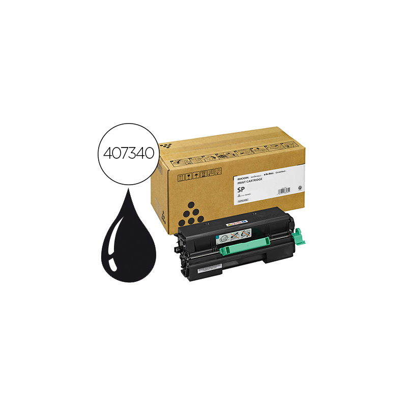Toner ricoh aficio sp 3600 dn / 3600 sf / 3610 sdf negro 6000 paginas