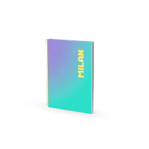 Cuaderno espiral milan...