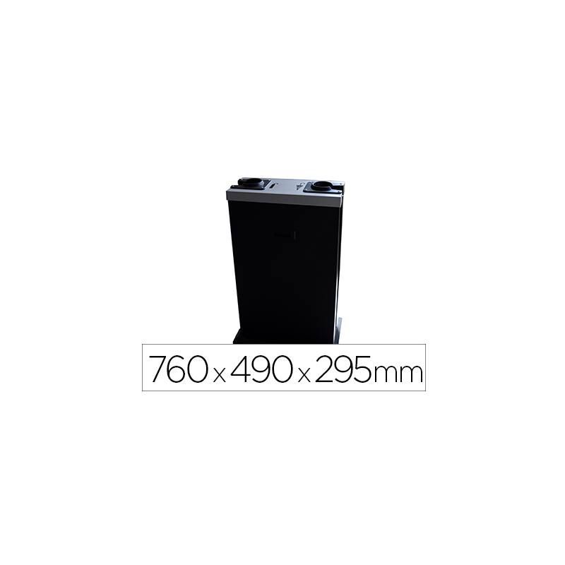 Maquina embolsadora de paraguas sie capacidad 500 bolsas cortas + 500 bolsas largas 760x490x295 mm
