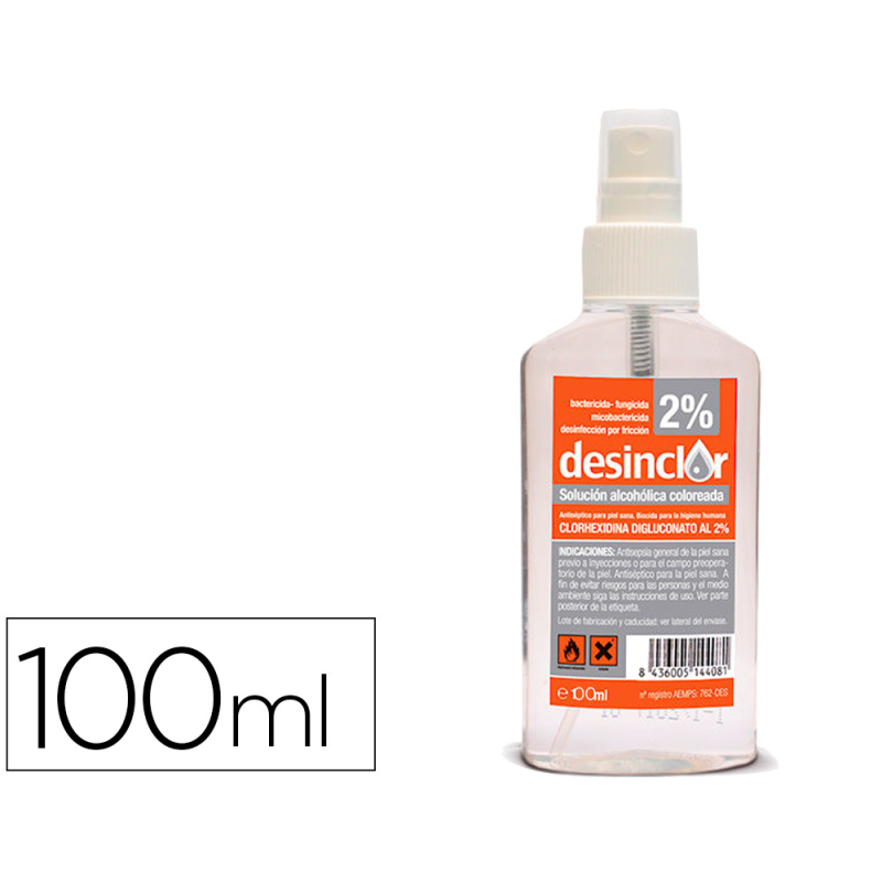 Desinclor solucion 2% alcoholica bote de 100 ml