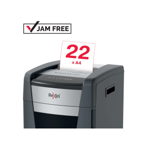 Destructora de documentos rexel momentum extra xp422+ capacidad corte 22 h p4 destruye grapas clips cd y