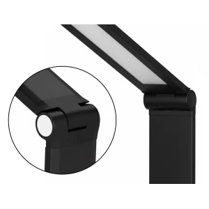 Lampara de escritorio q-connect vega led 10w 400 lm tactil 5 niveles de color brillo regulable color negro