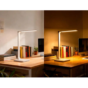 Lampara de escritorio q-connect vega led 10w 400 lm tactil 5 niveles de color brillo regulable color blanco